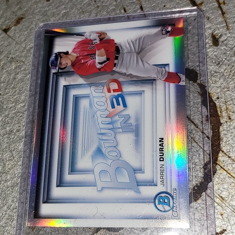 Rookie Card. Bowman Chrome. Jarren Duran. MINT